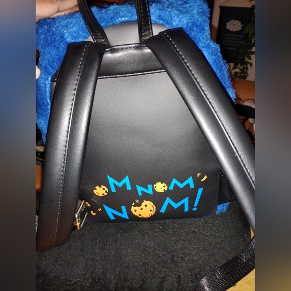 Cookie Monster Loungefly Mini Backpack - Picture 2 of 11